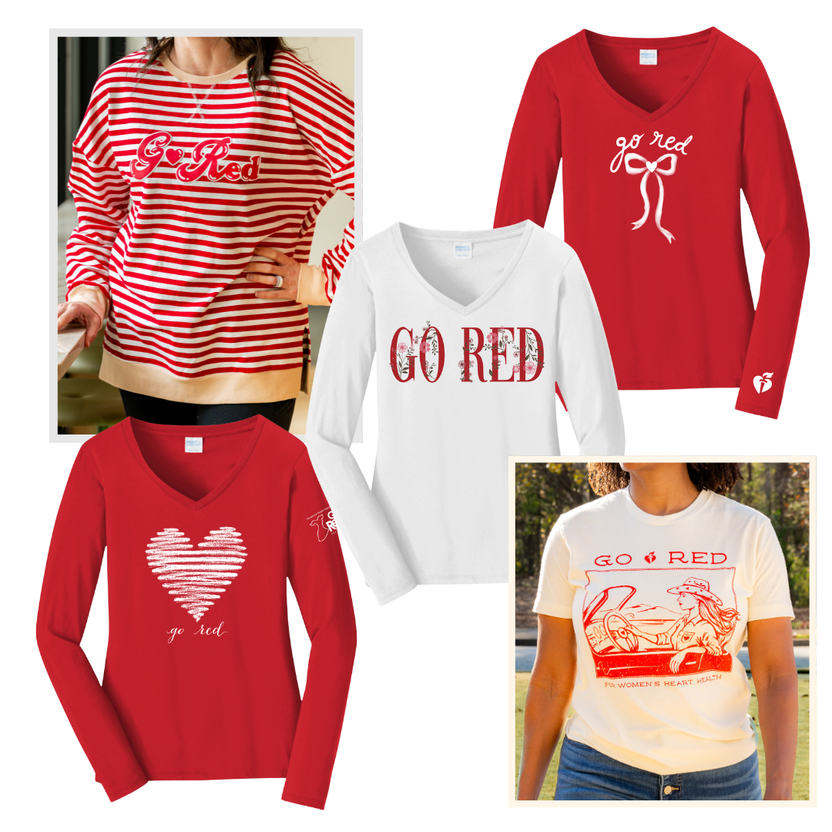 Shop Go Red Tees – ShopHeart.org