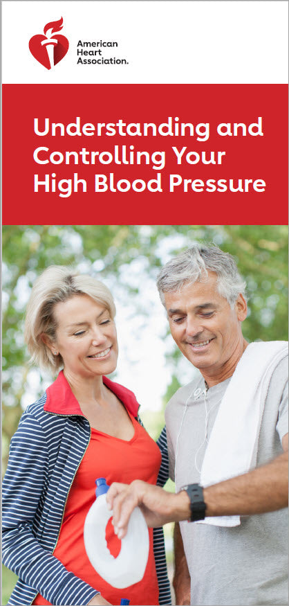 cover of brochure: Understanding and Controlling Your High Blood Pressure