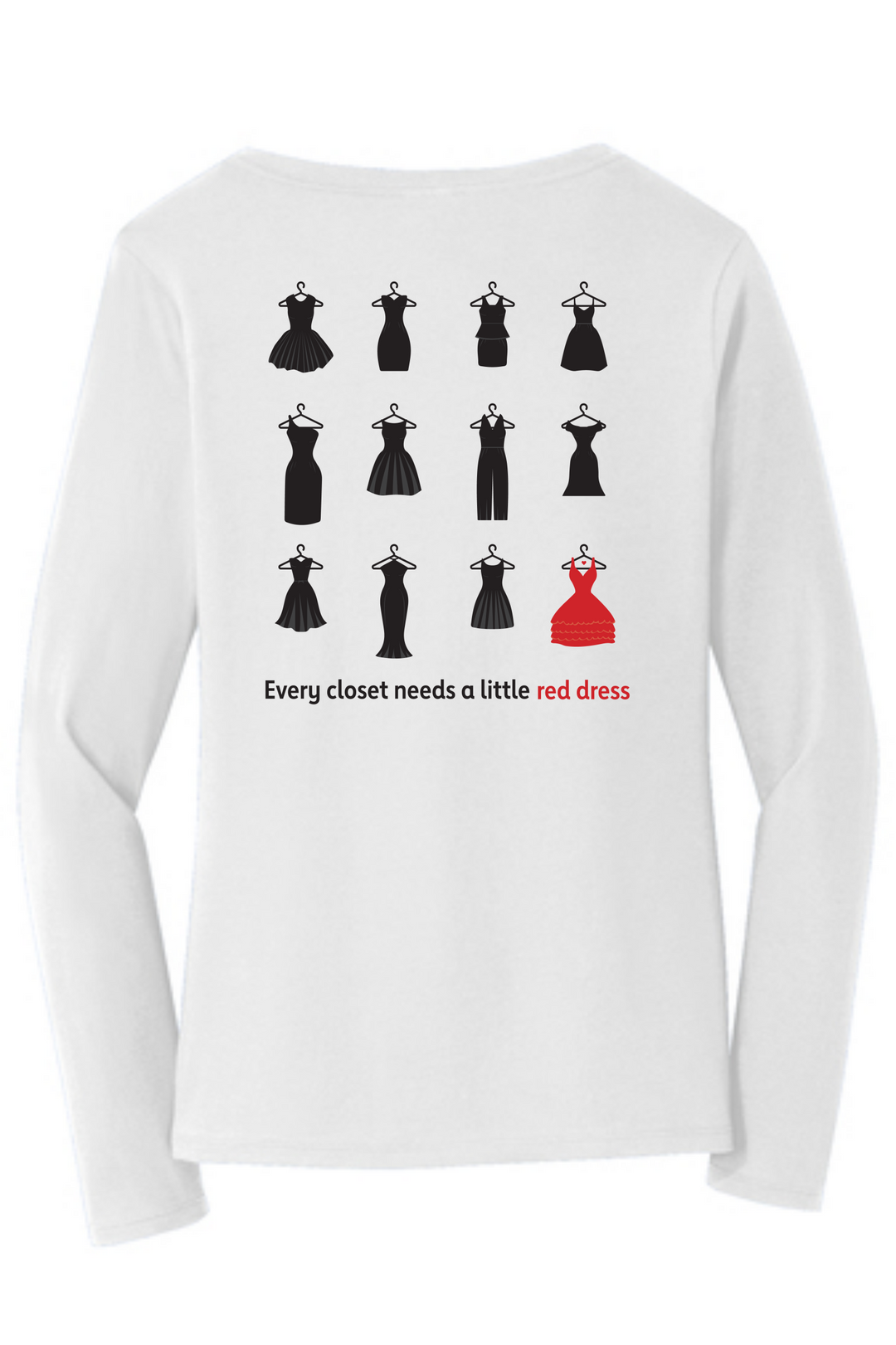 Little Red Dress Tee – ShopHeart.org