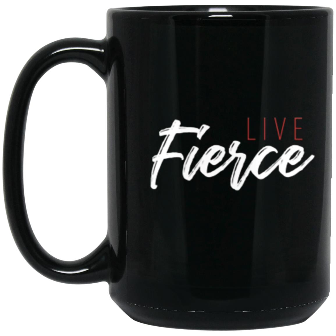 BM15OZ 15oz Black Mug