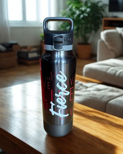 Live Fierce Water Bottle
