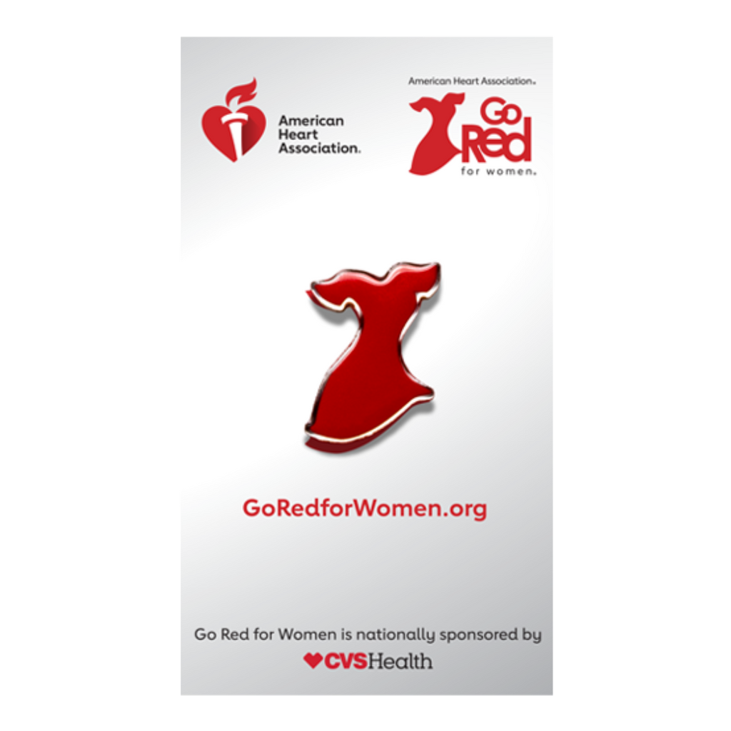 Red Dress Lapel Pins – ShopHeart.org