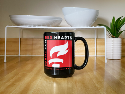 image of the mug on a desk