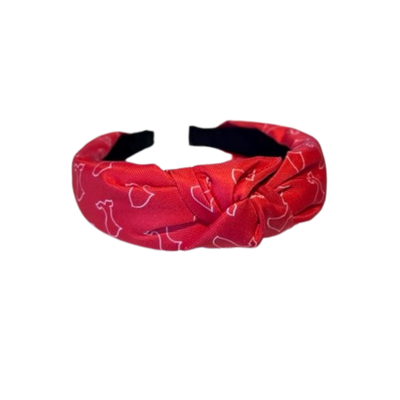 Go Red Knotted Headband