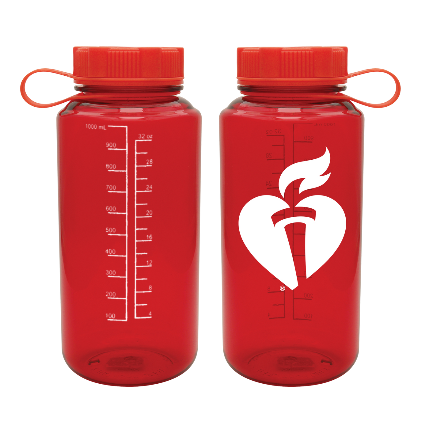 Red AHA water bottle