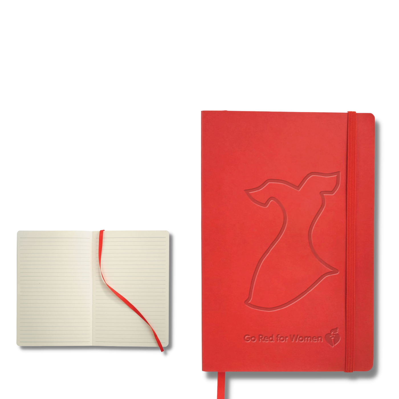 Go Red for Women Journal - Red