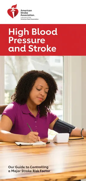 High Blood Pressure and Stroke Brochure - Pack of 50